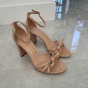 Kate Spade Nude Patent Leather Heels size 8.5